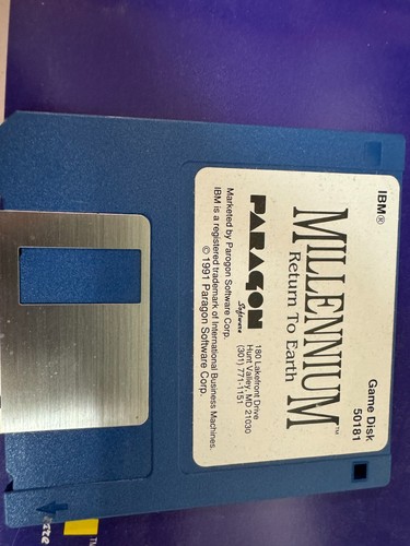 1989 MILLENNIUM RETURN TO EARTH BIG BOX (IBM) - Picture 6 of 7