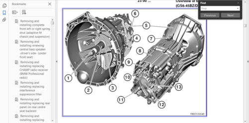 # MANUALE DI SERVIZIO OFFICINA UFFICIALE per BMW SERIE 1 F20 F21 2011-2017 # - Foto 3 di 6