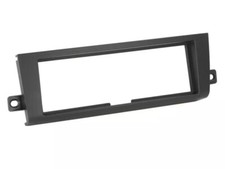 für Renault Koleos Auto Radio Blende Montage Einbau Rahmen 1-DIN schwarz matt