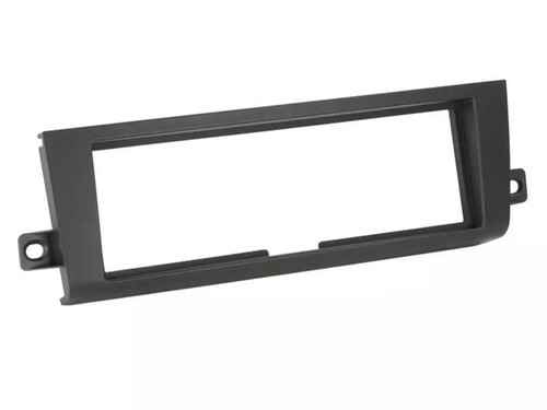 für Renault Koleos Auto Radio Blende Montage Einbau Rahmen 1-DIN schwarz matt - Bild 1 von 2