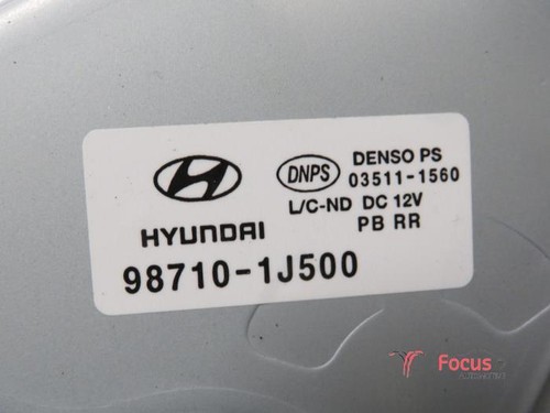 Rear Wiper Motor Hyundai i20 PB 987101J500 P10569995 - Picture 2 of 3