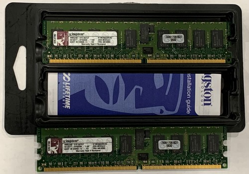 Kingston KTM2865SR 4GB 2X2GB PC2-3200 / 4G 2ea. 2Gb Module - Picture 5 of 7