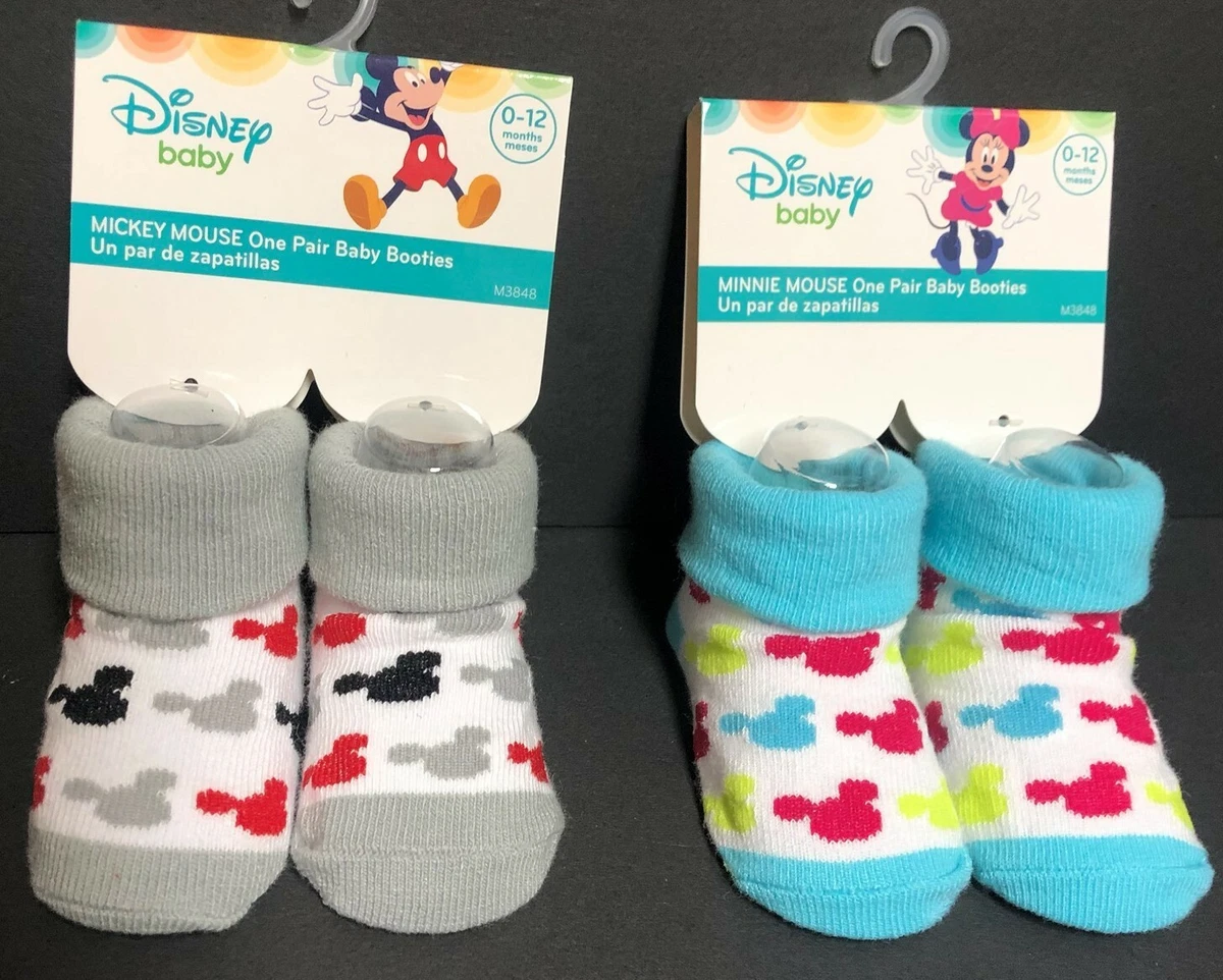 Disney store baby booties