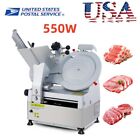 Automatic Meat Slicer 550W Dual Motors Deli Slicer for Commercial Home Use
