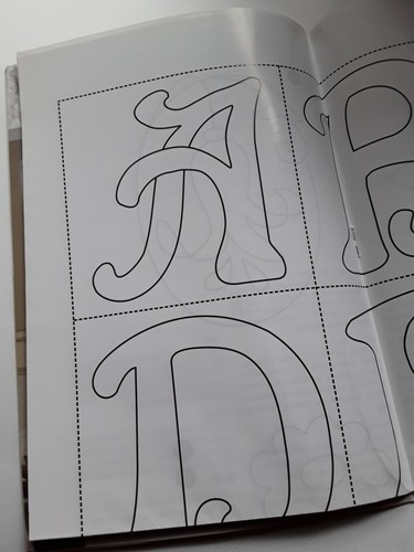 Zweigart: Pulled Work Alphabet Booklet Lampshade, Cushion Patterns & Templates - Picture 3 of 4