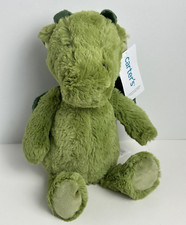 SEALED NWT Carters Green Dragon With Wings Dinosaur Plush Stuffed Baby Toy 68170