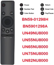 Samsung TV Replace Remote for BN59-01298H BN5901298A UN49/55/65/75/82NU8000
