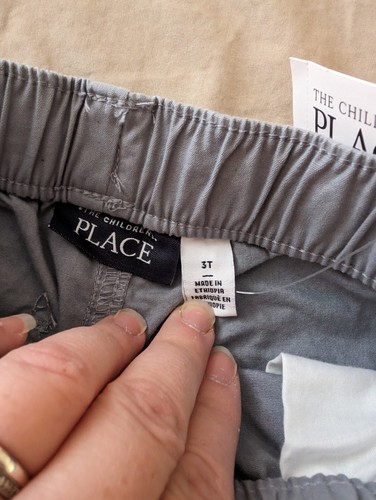 The Childrens Place Boys 3T fin gray toddler shorts new with tags - Picture 5 of 7