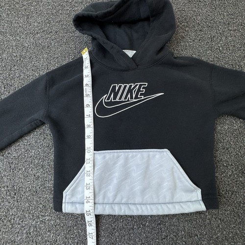 NIKE Hoodie Logo Sweatshirt Childrens 6 Sports Pattern Pocket Children - Picture 5 of 8