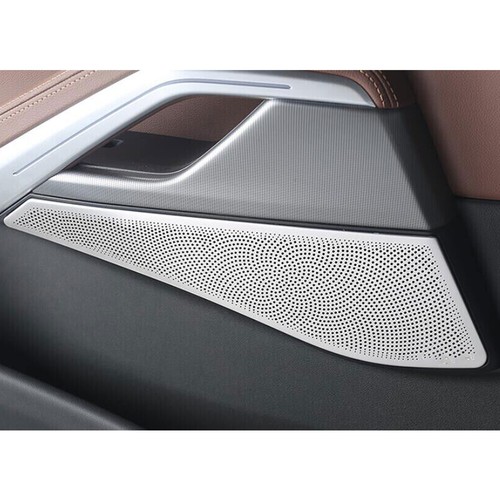 Fit For BMW X6 G06 2020-2023 Silver Steel Car Inner Door Strip Panel Decor Trim - Picture 4 of 7