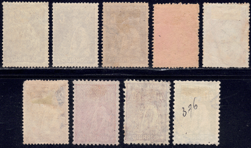 1912-31 Portugal SC# 207-262 - Ceres - 9 Different Stamps - Used - Picture 2 of 2