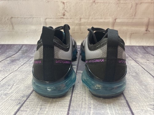 Nike Air Vapormax 2019 Grey Black Teal Shoes AJ2616-012 Size 5.5Y, Women’s 7 NEW - Picture 5 of 12