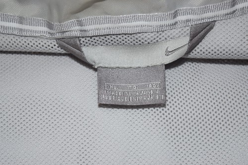 Vintage Nike Jacket Men XL Gray Anorak Windbreaker Pullover Packable Hood 90s - Picture 12 of 21