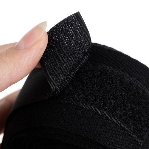 Boxhandbandagen Daumenschlaufe Klettverschluss 2x4m Baumwolle Schwarz - Bild 5 von 13
