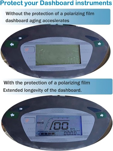 Polarized Film Sheets 2 PCS 7.8x11.8inches/20x30cm Adhesive Polarizer Linear... - Picture 4 of 5