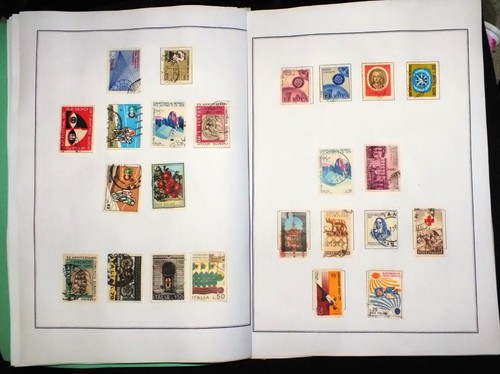 ITALIEN ITALY GERMANIA LOT BRIEFMARKENSORTIMENT STAMPS AUF HEFTCHEN - Bild 6 von 11