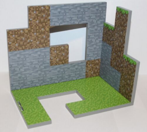 MATTEL MINECRAFT ACTION FIGURE & SCENERY BUNDLE 3 (EXCELLENT CONDITION)!!! - Picture 2 of 6