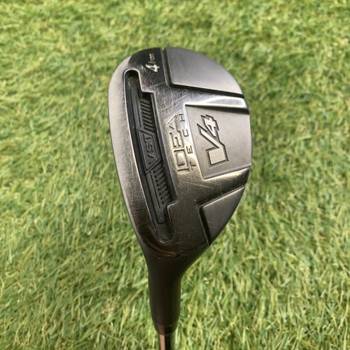 Adams Golf Idea Tech v4 4 Hybrid Stiff Flex Steel LEFT HAND 40.5"