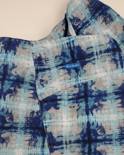 Pantalones cortos de tabla omni-escudo COLUMBIA baúles equipo de pesca talla 34 azul - Imagen 8 de 9