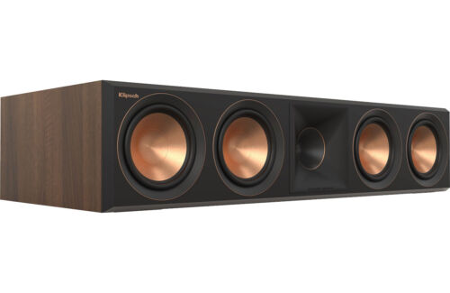Klipsch Rp 504C Ii Center Speaker Ebony or Walnut Finish