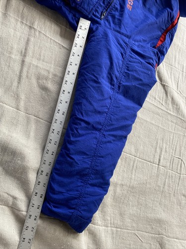 Vintage CB Sports Down Jacket MEDIUM Blue USA LUGE TEAM Nynex 1985 Olympics RARE - Picture 14 of 18