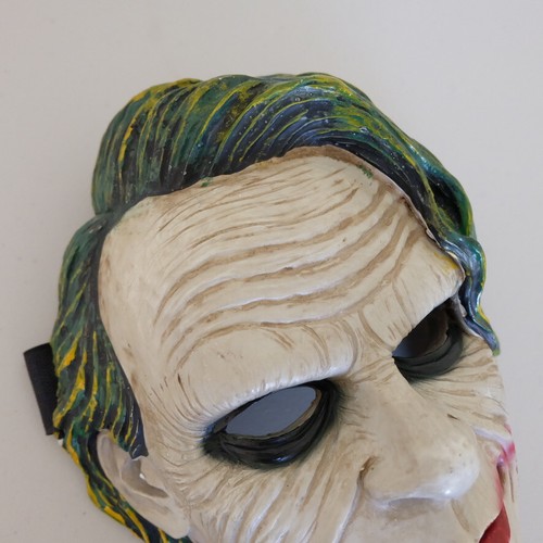 The Dark Knight Batman - The Joker Halloween Harz Maske tragbar - sehr schwer - Bild 6 von 10