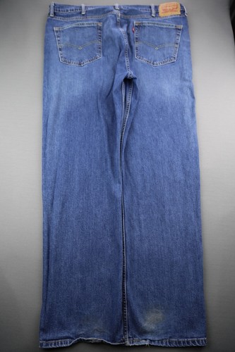 Herren Levi's 514 Jeans Straight Fit Medium Wash 5 Pocket Größe 40x32  - Bild 5 von 8