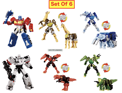 Transformers Optimus & Megatron Wild King (Energy Bist) Set Of 6
