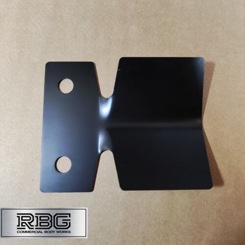 Bumper Protector Towbar Plate Tow Ball BLACK Bolt on Bracket Towing Trailer - Picture 7 of 14