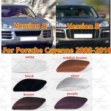 Front Bumper Headlight Washer Nozzle Cover Cap New For Porsche Cayenne 2008-2010