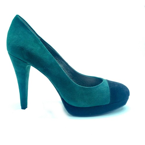 scarpe da donna con tacco alto e plateau verdi invernali eleganti scarpa 40  | eBay