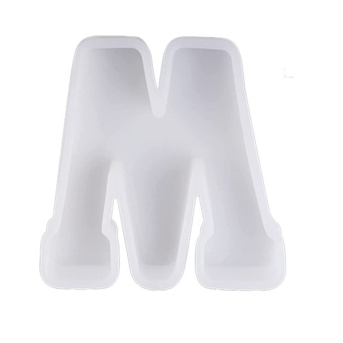 26 English Capital Alphabet Letter Resin Mold 3D Silicone Casting Resin Mould - Picture 24 of 35