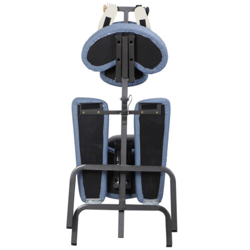 Viaje Tatuaje Spa Portátil Plegable Cuero PU Almohadilla Salón Silla de Masaje Azul - Imagen 7 de 20