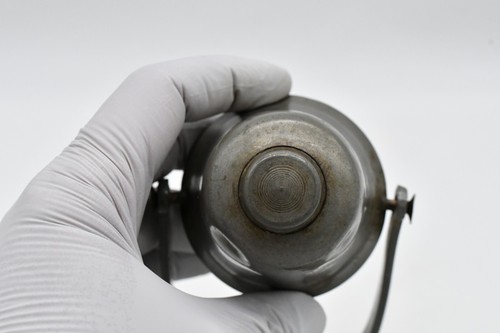 Antike Zinn Wal Öl Kardan schwingende Finger Lampe um 1800 - Bild 10 von 12