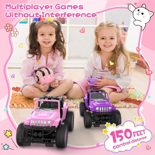 Fun & Safe 1:16 Scale Off-Road Truck - Rechargeable Remote Control Car for Kids - Picture 5 of 10