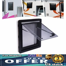 RV Caravan Camper Top Hinged Push Out Window 3-Size 450/900*500mm/350*280mm NEW