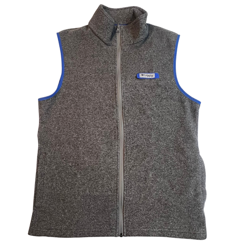 Columbia Fleece Weste Herren Medium Grau PFG Preppy Outdoor Full Zip Cabincore Mantel - Bild 1 von 11