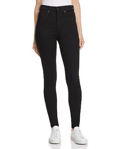 Levi's L11020 Damen schwarz Mile High Super Skinny Jeans Größe 27 x 30 - Bild 2 von 3