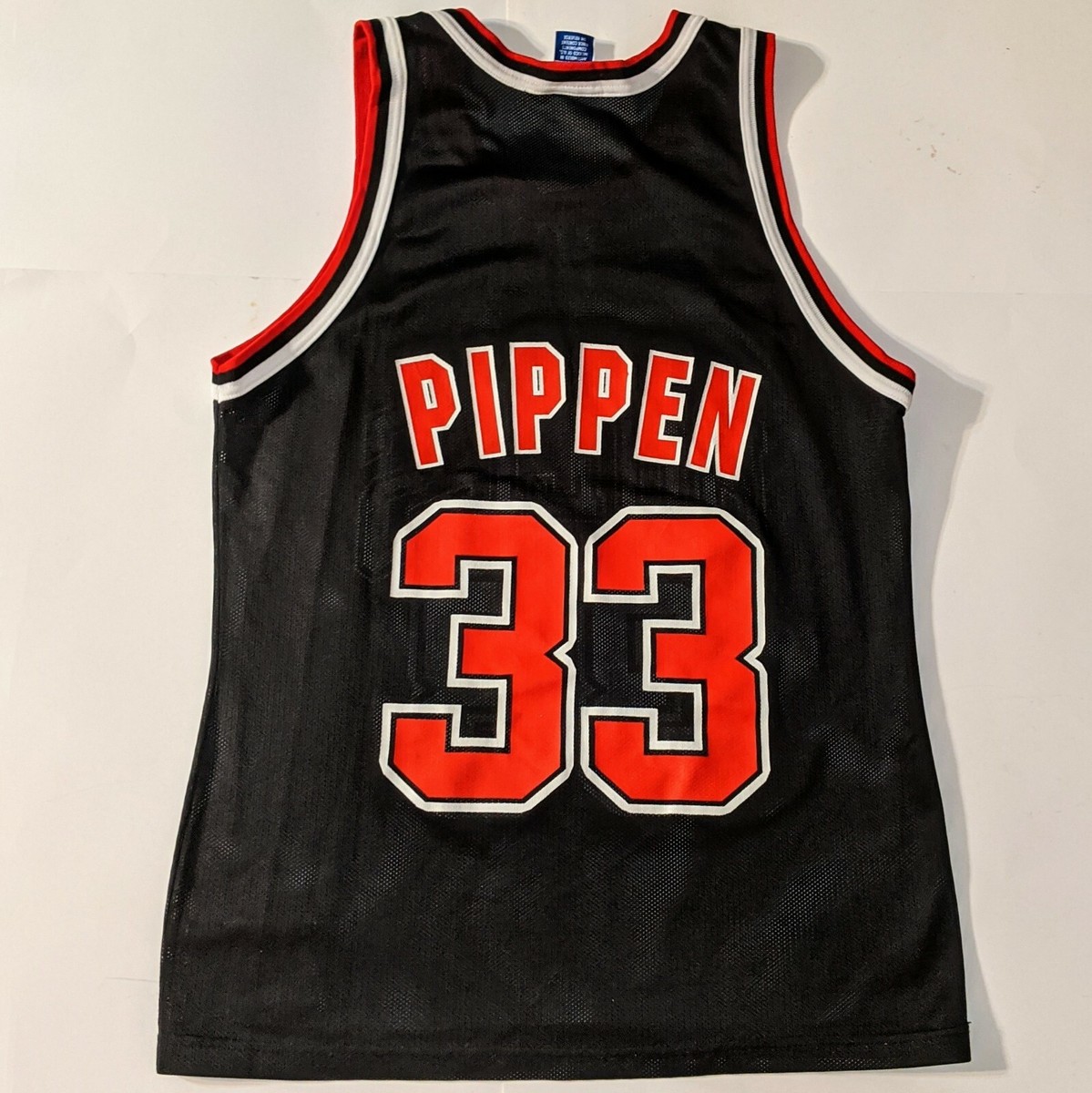 Vintage Champion Scottie Pippen Jersey Chicago Bulls 33 Nba Vtg