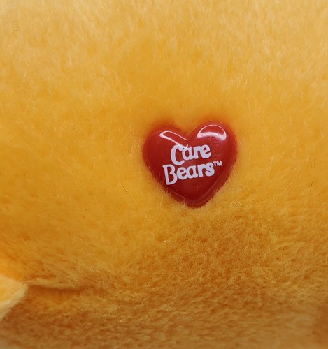 Care Bears 2003 Stuffed Animal Friend Bear Plush Flowers Peach Sitting Namco 14” - Picture 6 of 6
