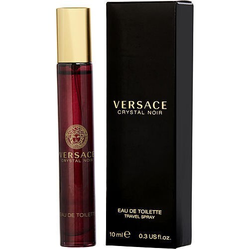 Crystal Noir by Versace 0.3 / 0.33 oz / 10ml EDT Travel Spray Mini Women Perfume - Picture 1 of 1