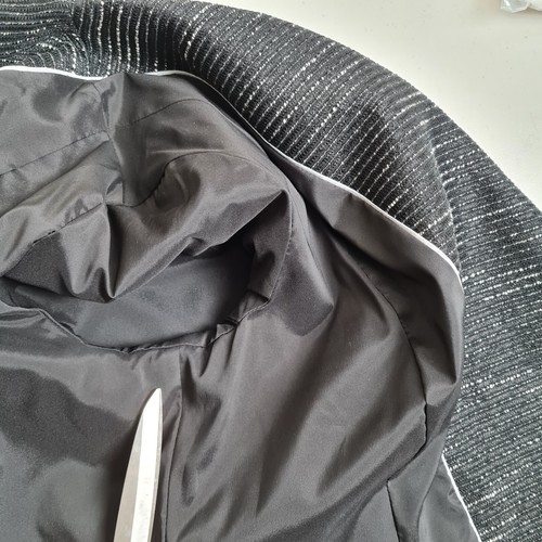 Lafayette 148 New York Blazer Womens 8 Black White Striped Textured Jacket - Bild 17 von 23