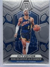 2023-24 Panini Mosaic #272 Shai Gilgeous-Alexander City Edition