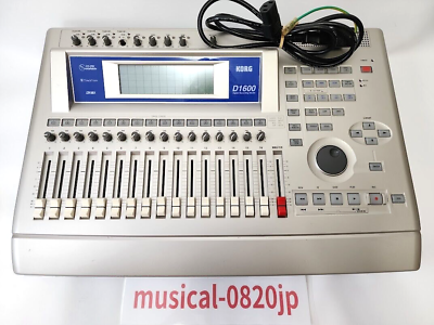Korg D1600 Digital Recording Studio 16 Track Multi-Track Korg D1600 Digital Recording Studio 16 Track Multi-Track
