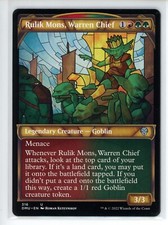 RULIK MONS, WARREN CHIEF (SHOWCASE) Dominaria United #316 DMU(NM+)(MTG)