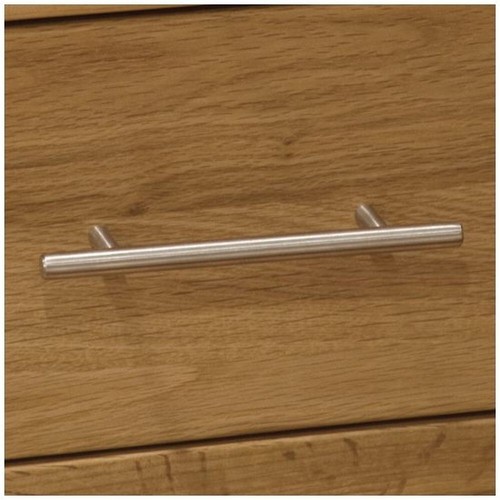 Lockable Solid Wood 3 Drawer Filing Cabinet Home Office Furniture - Arden Oak - Picture 3 of 3