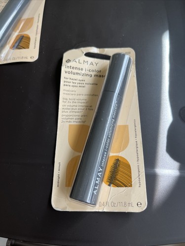 Almay Intense I-Color Volumizing Mascara For Hazel Eyes New/Sealed #033 Midnight - Picture 4 of 5