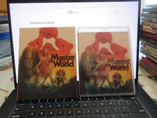 Master of the World (Aka Conqueror of the World) (Blu-ray, 1983) MINT!!!