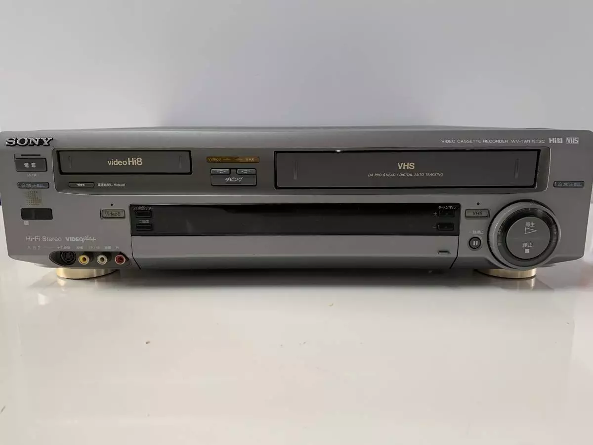 Enregistreur de cassette vidéo Sony WV-TW1 magnétoscope hi-fi stéréo