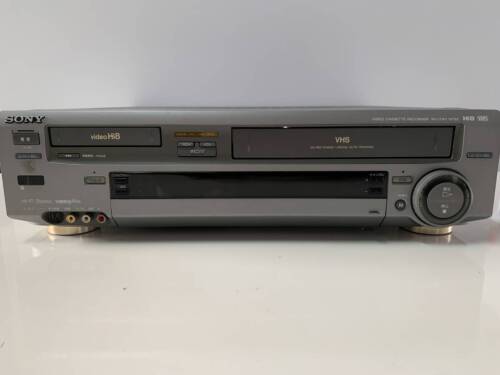 Grabadora de casete de video SONY WV-TW1 plataforma de cinta de video Hi8 VCR VHS estéreo de alta fidelidad - Imagen 1 de 3